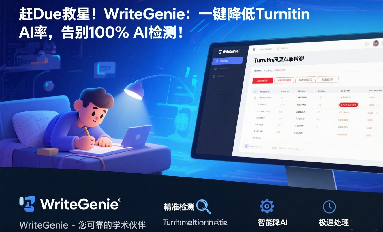 赶Due救星！Essaybye：一键降低Turnitin AI率，告别100% AI检测！