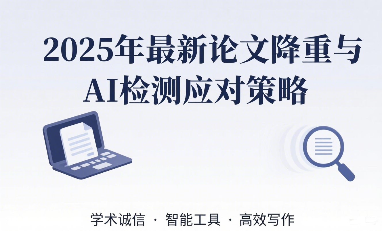 绝对不能用AI写Essay？2025年最新论文降重与AI检测应对策略