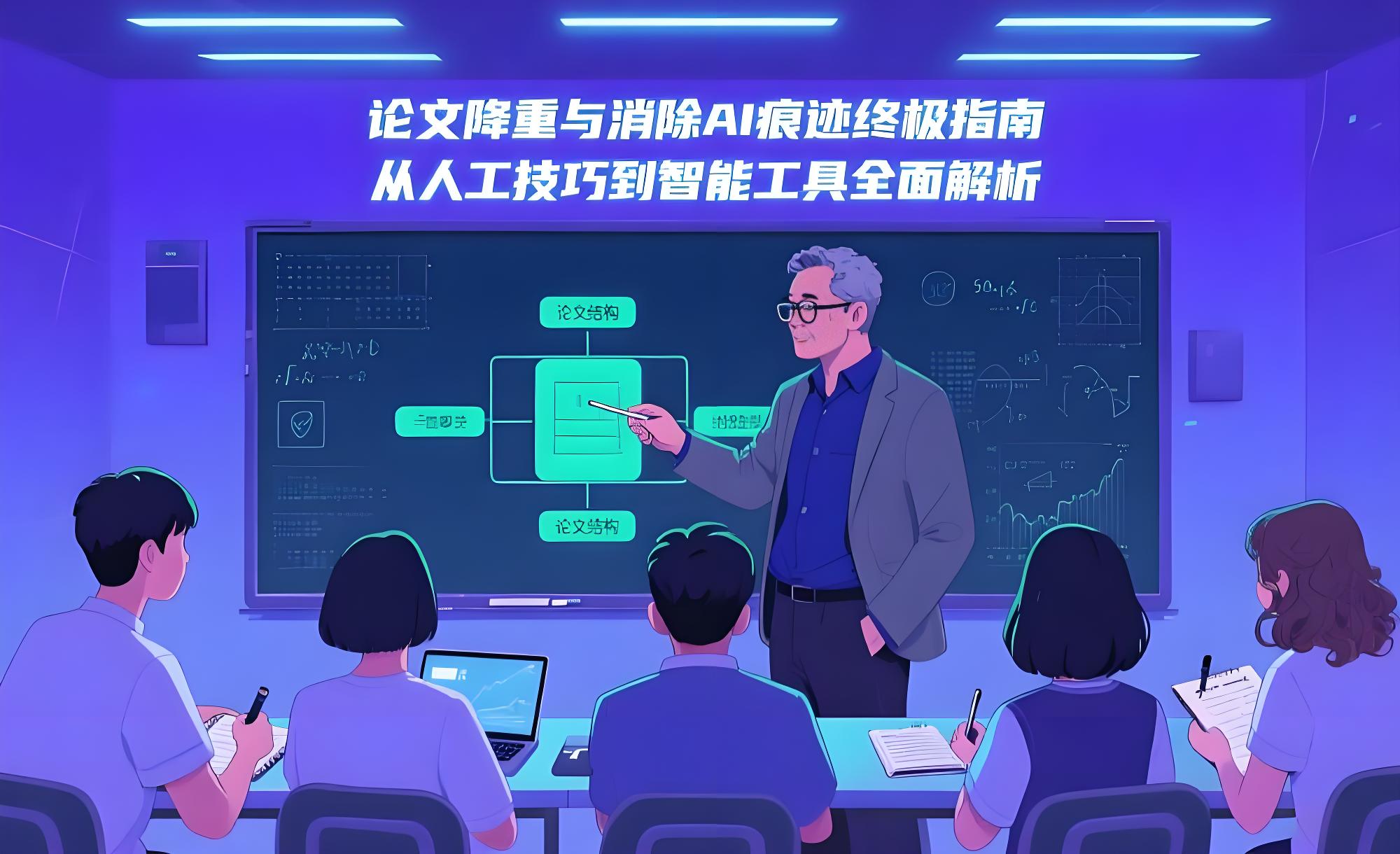 论文降重与消除AI痕迹终极指南：从人工技巧到智能工具全面解析
