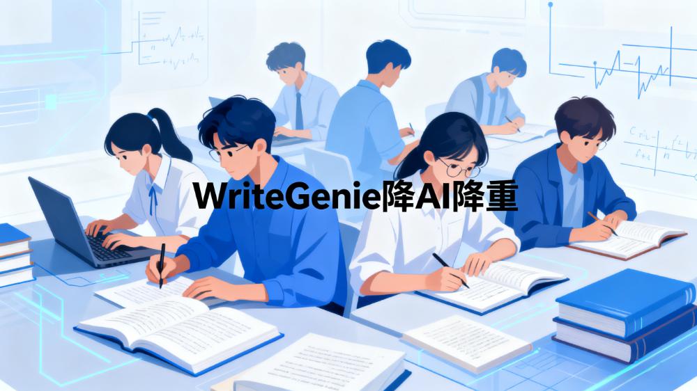 亲测有效！论文AI率过高被导师打回？用WriteGenie轻松降重，毕业无忧！