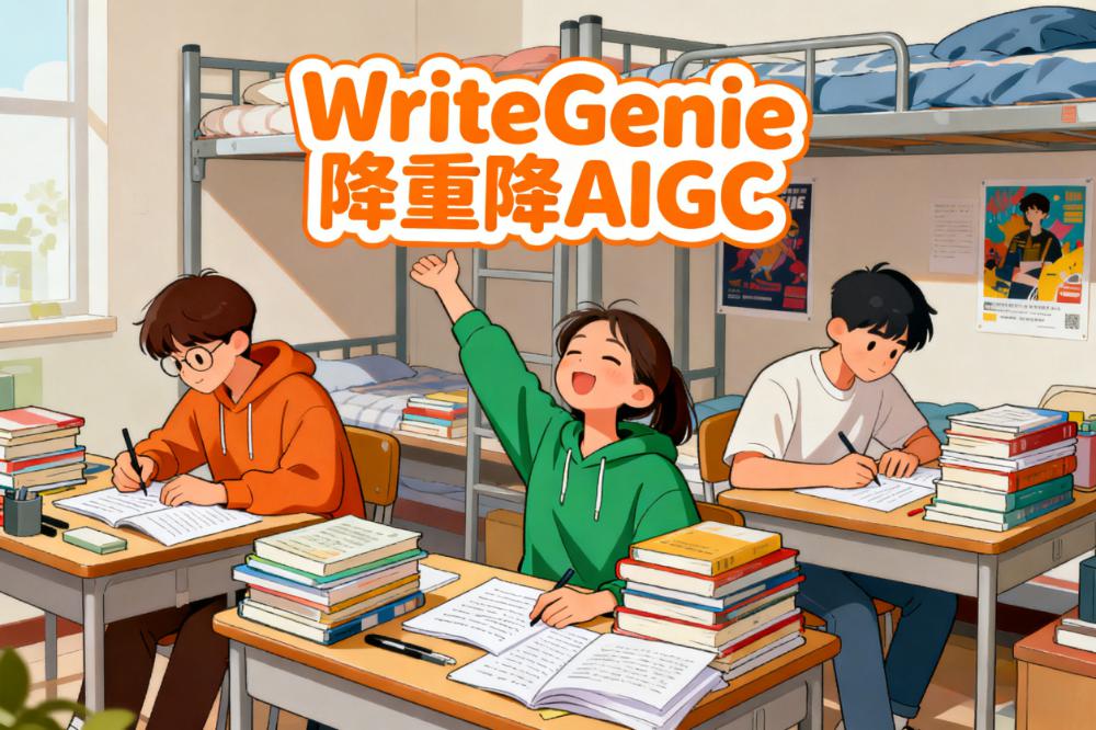Turnitin AI检测100%误判？WriteGenie守护你的学术安全