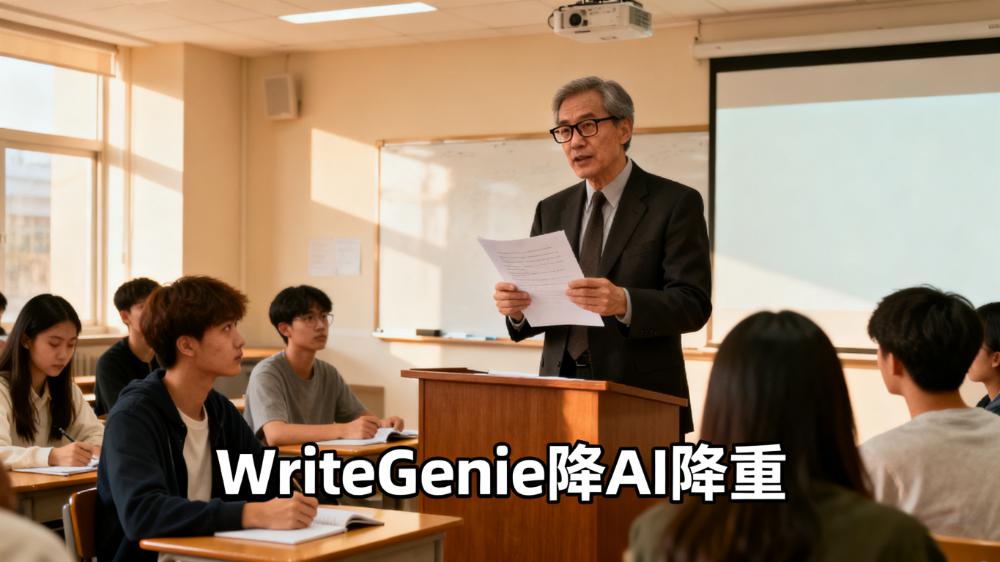 WriteGenie论文降重去AI痕迹：高效降低重复率与AI率的终极方案