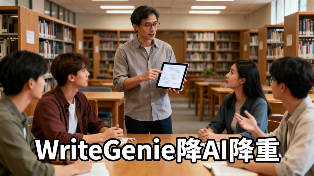 消除AI痕迹+精准降重：WriteGenie成为论文原创达标首选