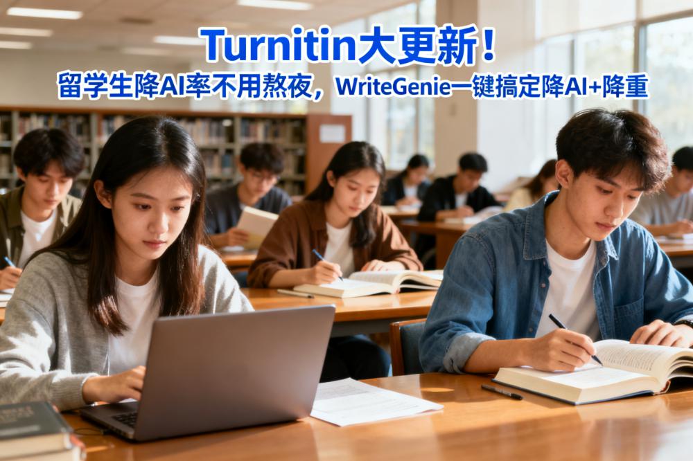 英专生救星！Turnitin AI率从58%降到10%，这款工具保住了论文的“文学性”