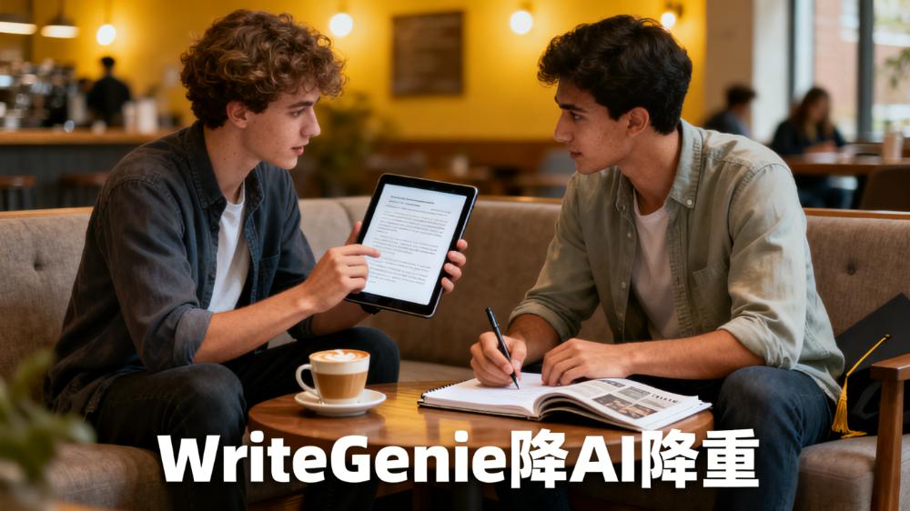论文降重+AIGC痕迹消除：WriteGenie让AI论文查重率骤降，学术合规无忧 