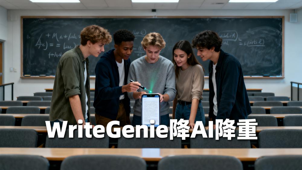 终极指南：如何高效降低论文AI查重率与使用WriteGenie智能降重工具