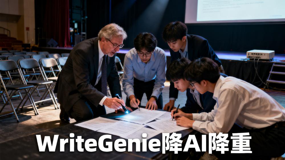 重塑学术表达，轻松通过检测：WriteGenie——AI降重与去痕迹的智能解决方案